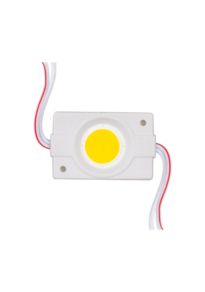 12 Volt 2.4 Watt Beyaz Cob Led Modül - 40x22 Mm Diğer