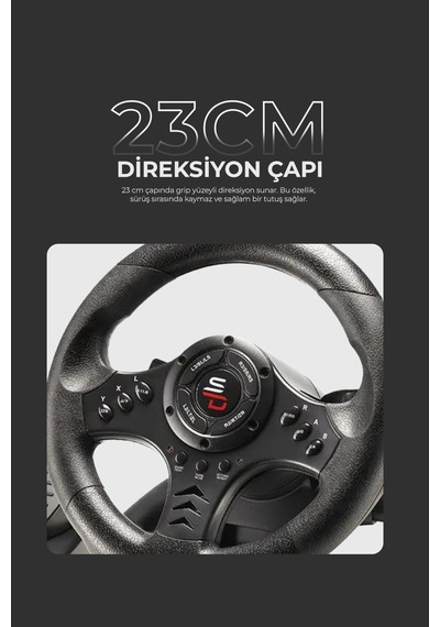 Subsonic Sv-450 Ps3/ps4/pc/xboxone/xbox360 Direksiyon Seti