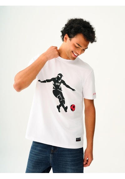 LOFT Regular Fit Erkek Tshirt K.kol Lf2038391 Q1.v1 Beyaz