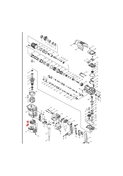 Makita HR3210C Kömür Fırça CB-350 Ürün Kodu 195004-6