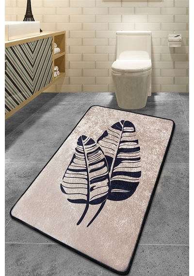 Chilai Home Lipha Bej 70x120 Cm Banyo Halısı Djt Renkli