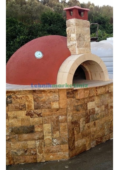 Pakkens Çap Ø63mm 0-500 C 50 Cm Dalma Boylu Taş Fırın, Kazan, Pizza, Pide, Ekmek, Seyyar, Köy Bahçe Fırını Te