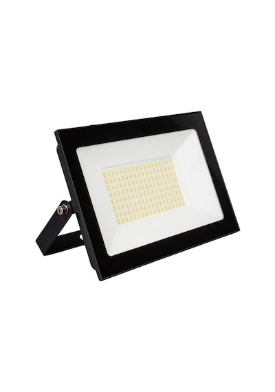 Powermaster Pm-22587 100 Watt - 220 Volt 6500k Ip66 150 Işık Açısı Siyah Slim Kasa Led Projektör