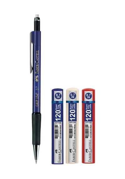L 1347 Versatil Kalem 0.7 Mavi + 120'li 0.7 Uç 3 Adet Nocolor-0a831d94