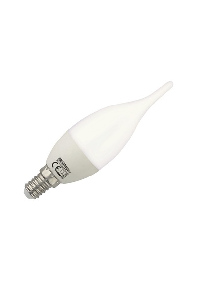 3 Adet Çok Kaliteli E14 Duy 5 Watt, 6400 Kelvin Beyaz Işık Led Ampul, Avize, Şamdan Ampulü Mum Ampul