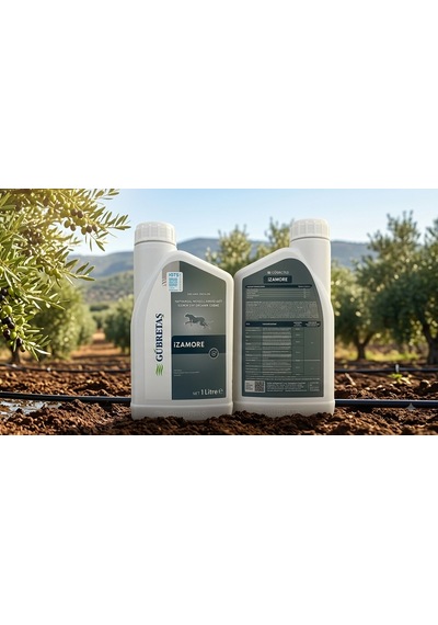 İzamore Hayvansal Menşeili Aminoasit İçeren Sıvı Organik Gübre - 1 Litre Bitki Stres Giderici, Hızlı Büyütücü & Şelatlayıcı