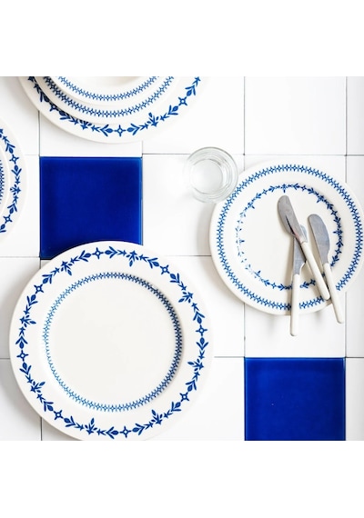 Porser Blue Orbit 24 Parça Yemek Takımı