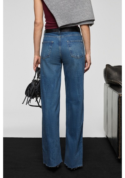 Grımelange Fable Kadın Straıght Fit Paçası Dikişsiz Bitişli Denim Koyu Mavi Jeans Koyu Mavi Grımelange Fable Kadın Straıght Fit Paçası Dikişsiz Bitişli Denim Koyu Mavi Jeans Koyu Mavi
