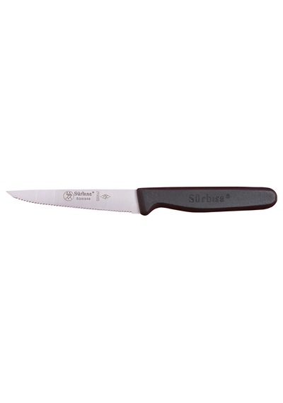 Sürbısa 61004lz - Sürmene Lazerli, Tırtıklı Sebze Bıçağı 9,5cm