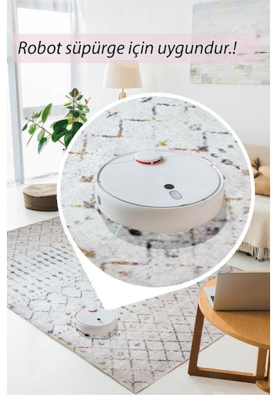 Modern Şönil Çok Renkli Desen Dokuma Taban Dekoratif Halı Kilim Yolluk Dijital Baskı Halı Yıkanabilir