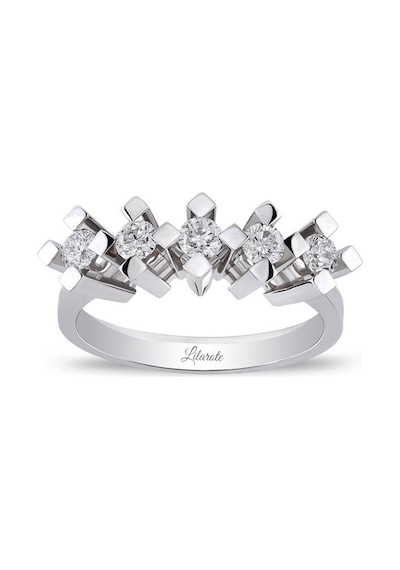 0.50 Ct Pırlanta Beştaş Yüzük