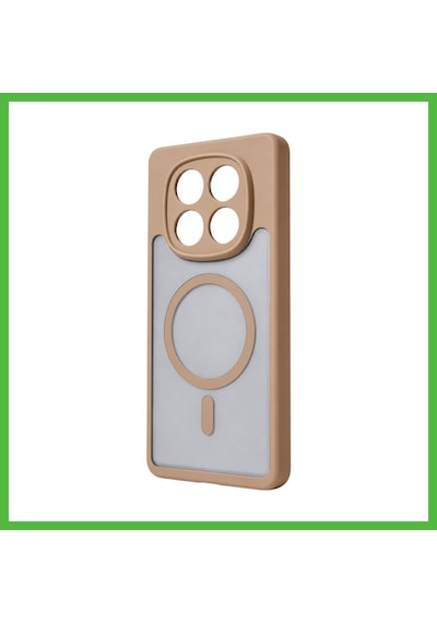 Vaveni Redmi Note 15 Pro 4g Loji Magsafe Kapak - Çöl Titanyum Arz
