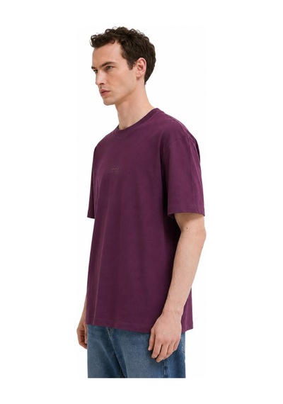 Mavi M0613102-70434 Mavi Baskılı T-shirt Erkek Tişort Bordo