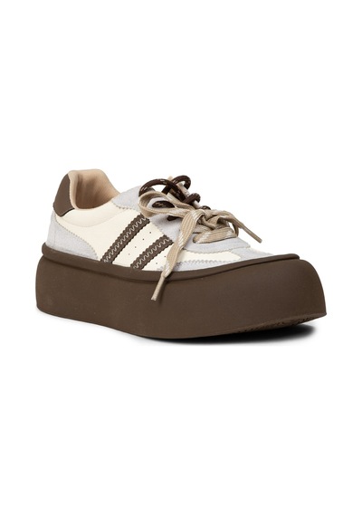 Deery Kadın Bej Sneaker Ayakkabı - E8004zbejc01 Bej
