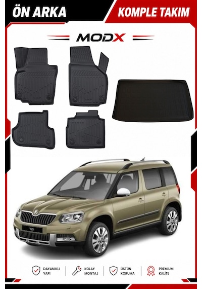 Mını Cooper Countryman U25 2025 Model 5d Havuzlu Paspas + 3d Bagaj Havuzu Seti Premıum A+