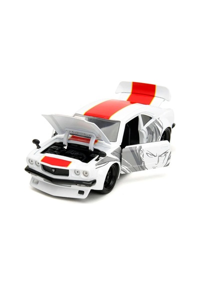 Jada One Punch Man 1:24 Die Cast 1974 Mazda Rx-3 Ve Saitama Figür Çok Renkli