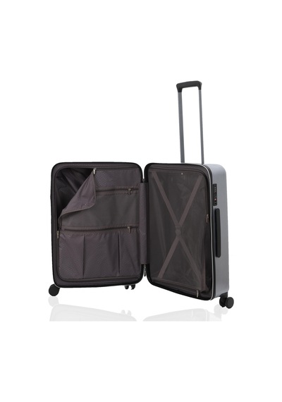 Baggaj V2404 Pc Valiz Set Sılver