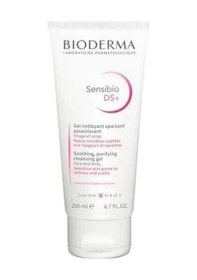 Sensibio Ds+ Hassas Ciltler Yağlı Pullanma Karşıtı Arındırıcı Temizleme Jeli B6 Vitamini 200 Ml Açık Mavi