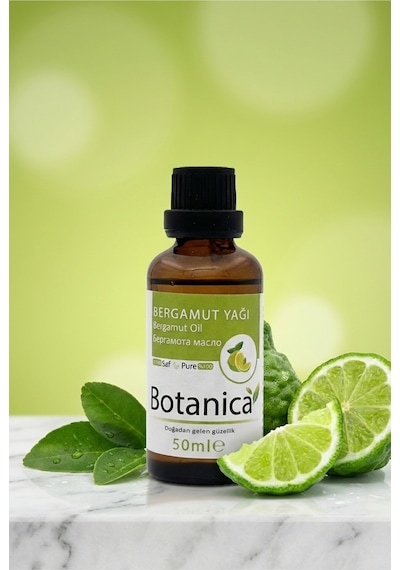 Botanica %100 Saf Bergamot Yağı Masaj Rahatlatıcı Ferahlatıcı Doğal Cilt Bakımı Uçucu Bitkisel 50 Ml 50 ML