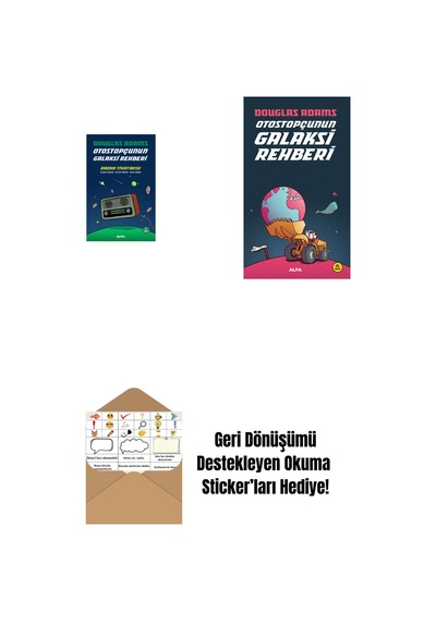 Otostopçunun Galaksi Rehberi - Radyo Tiyatrosu + Otostopçunun Galaksi Rehberi + Okuma Sticker'ları