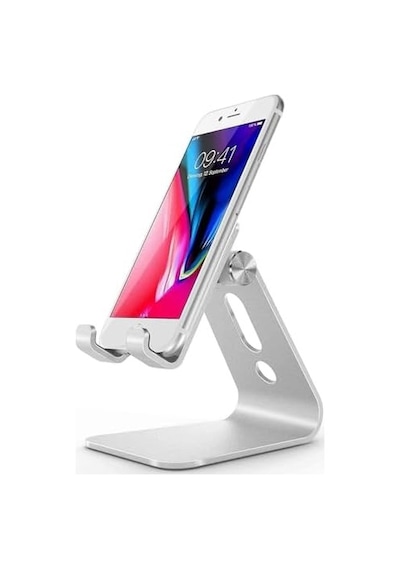 Ht-50 Alüminyum Telefon Standı Tutucu Aşağı Yukarı Hareketli İle Uyumlu Galaxy