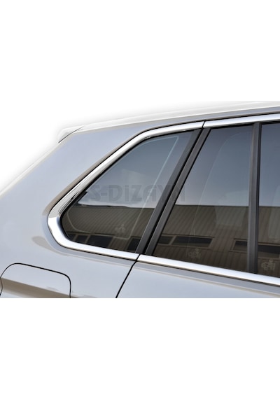 S-Dizayn  Volkswagen Tiguan Krom Cam Çerçevesi 10 Prç. 2016 Üzeri