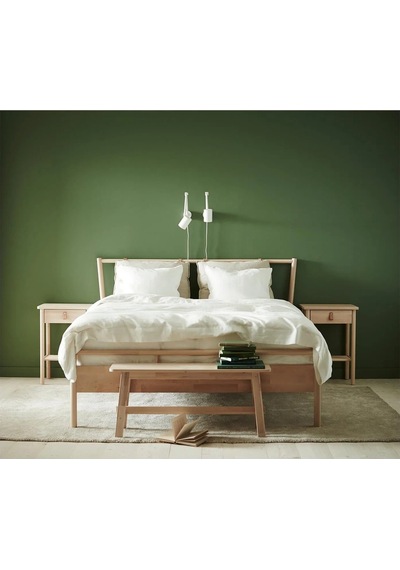 Ikea Beyaz Modern Halı - Büyük Halı Kırık Beyaz