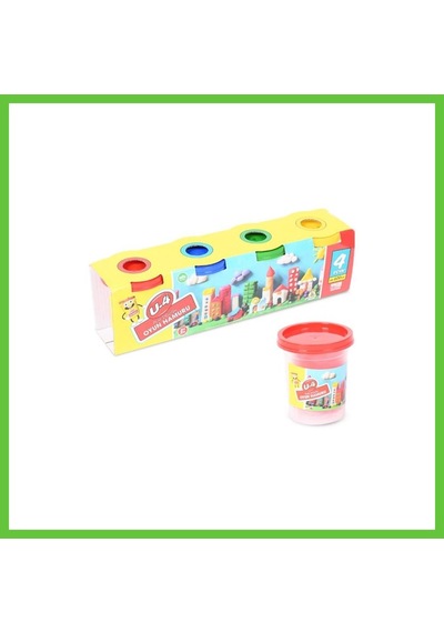 Bezos F448 Oyun Hamuru 4lü 460gr Dmc Çok Renkli