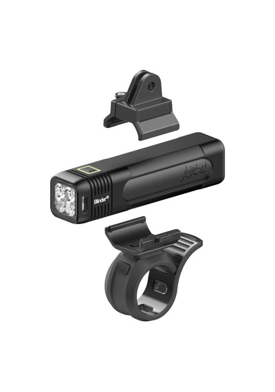 Knog Blinder Bisiklet Ön Arka Far Seti 1000 Lumen Cobber 250 Usb Şarjlı Siyah