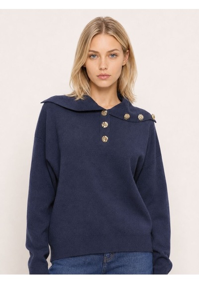 Loft Oversize Kadın Kazak Lf2044097 Q1.v1 Lacivert