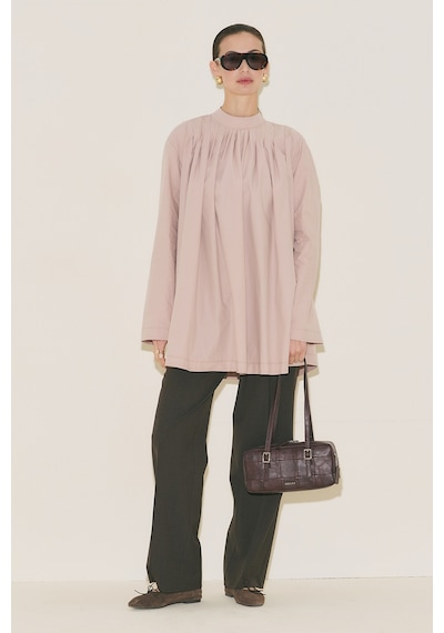 Manuka Pliseli Tunik Pembe Ss26tnk00004-78 Pembe