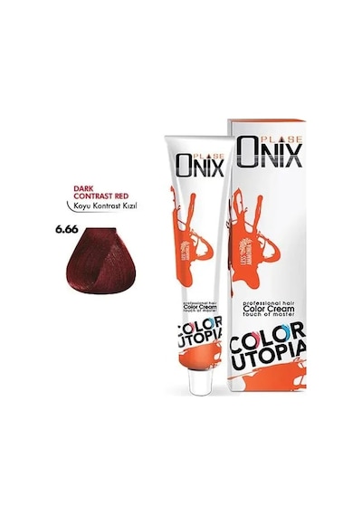 Tüp Saç Boyası 60 Ml Profesyonel Boya - 6/66 Koyu Kontrast Kızıl
