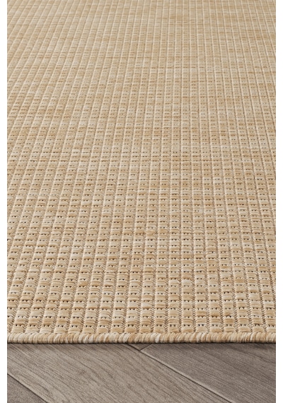 Sisalux 3083 Bej Yuvarlak Sisal Dokuma Jüt Kilim Hav Toz Vermez Mutfak Oturma Odası Halısı Bej