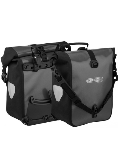 Ortlieb Sport-roller Classıc Ön Bisiklet Çanta 25l Asfalt-siyah Ql2.1 F6305 Siyah