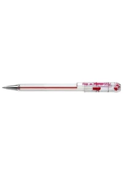 Mini 0.7 Mm Yağ Bazlı Roller Kalem 12&apos Li Kutu Kırmızı -
