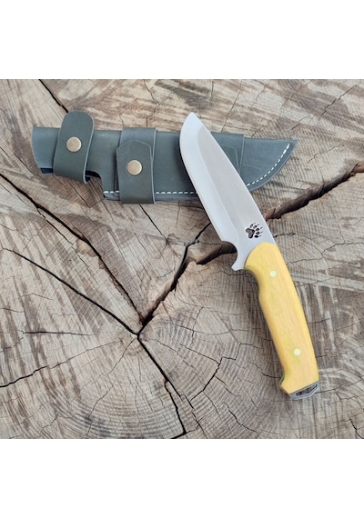 Av Bıçağı Avcı Bıçağı Kamp Bıçağı Doğa Bıçağı Bushcraft Hgpbp08 Kahverengi