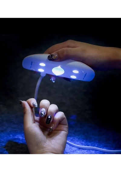 Tırnakmania Mini Tırnak Kurutucu Uv Led Lamba 6w Pembe 4066