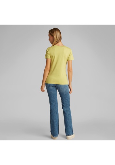 Calvin Klein 2-pa Monologo Slim Kadın Yeşil T-shirtdüzj20j219734