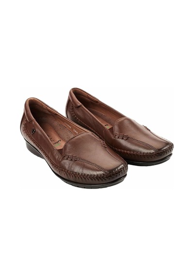 Forelli 51306 Marla-g Taba Kadın Comfort Deri Ayakkabı Taba