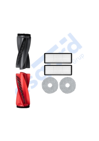 Roborock Qrevo Curv Uyumlu 1 Ana Fırça 2 Filtre 2 Mop Pkt-iasgf0000611