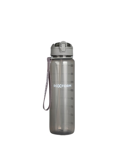 Roxform 1100 Ml Gri Premium Suluk Matara Bpa & Bps İçermez, Kılıflı Ve Sızdırmaz Gri
