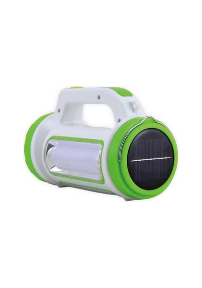 Panther Pt-8158 Solar Usb Şarjlı El Feneri 3877 Beyaz