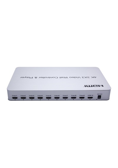 Gplus 4KVW349P 3x3 Video Wall Controller 4K Ultra HD HDMI Duvar Ekran Denetleyici