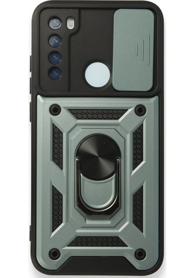 Xiaomi Redmi Note 8 Kılıf Pars Lens Yüzüklü Silikon Kılıf