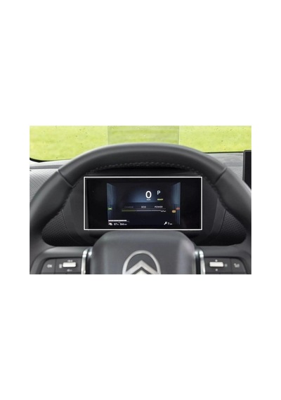 Citroen C4 Max 7 İnç 9h Nano Gösterge Ekran Koruyucu Parlak 2025+