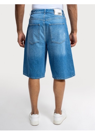 LOFT Baggy Fit Erkek Şort Lf2036228 Q1.v1 Denim