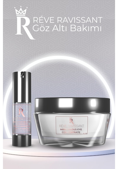 Göz Altı Kırışıklıklarına Karşı Serum Ve Krem Yoğun Bakım