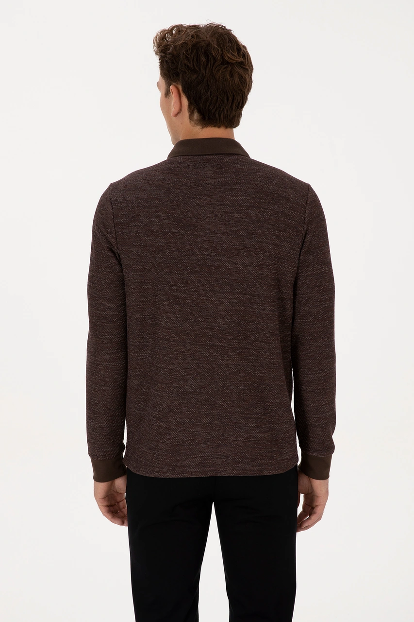 U.s. Polo Assn. Erkek Kahverengi Sweatshirt 50307730-vr029 Kahverengi
