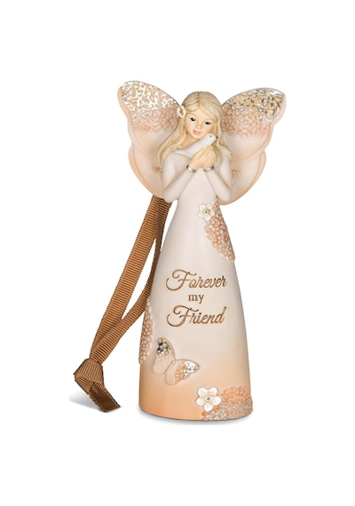 19080 Forever Friend Melek Figürü Ornament, 11.4 Cm