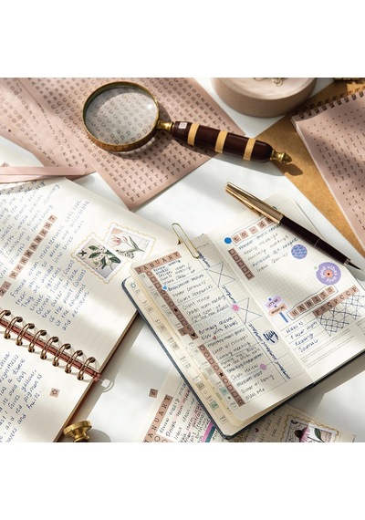Tr A5 18 Yaprak The Typewriter Sticker Book Alfabe, Rakam Ve Noktalama İşaretleri Seti 1